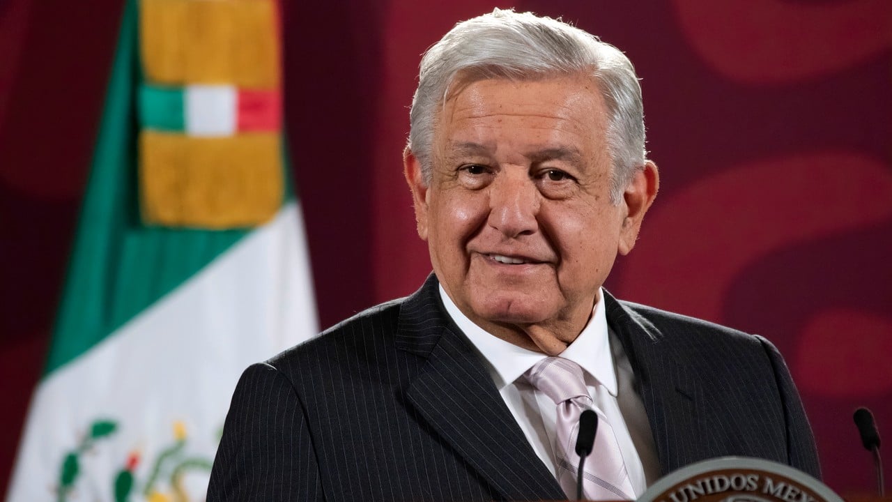 El presidente, Andrés Manuel López Obrador, habló durante su conferencia mañanera sobre los programas del Bienestar. Fuente: EFE