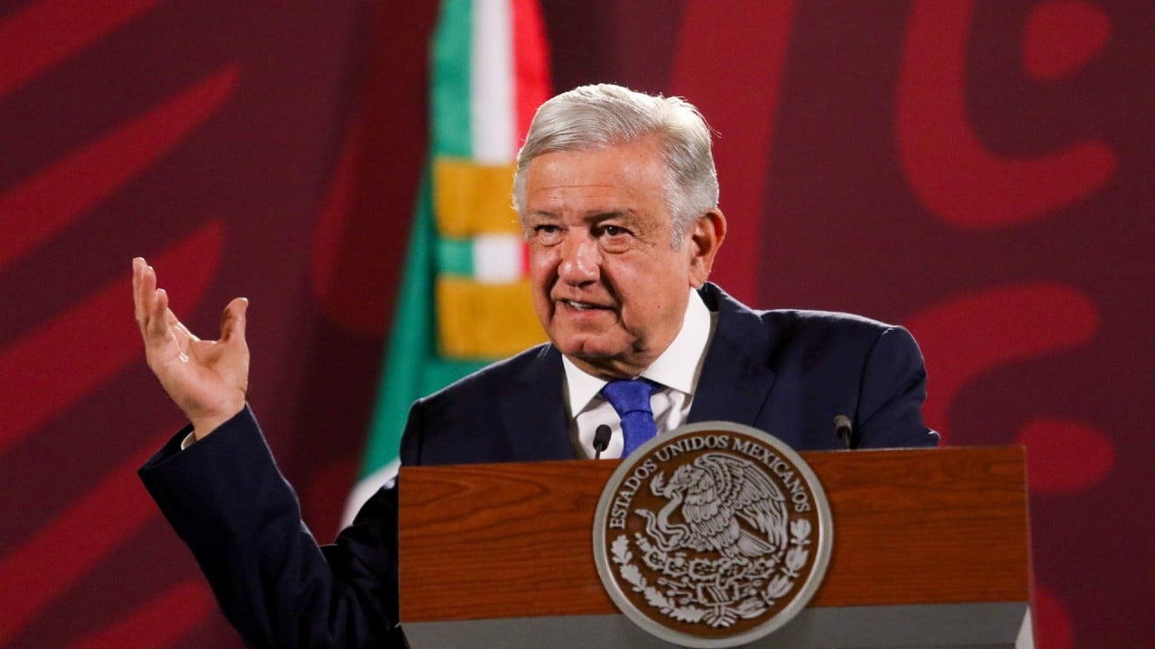 Andrés Manuel López Obrador (AMLO), en conferencia mañanera