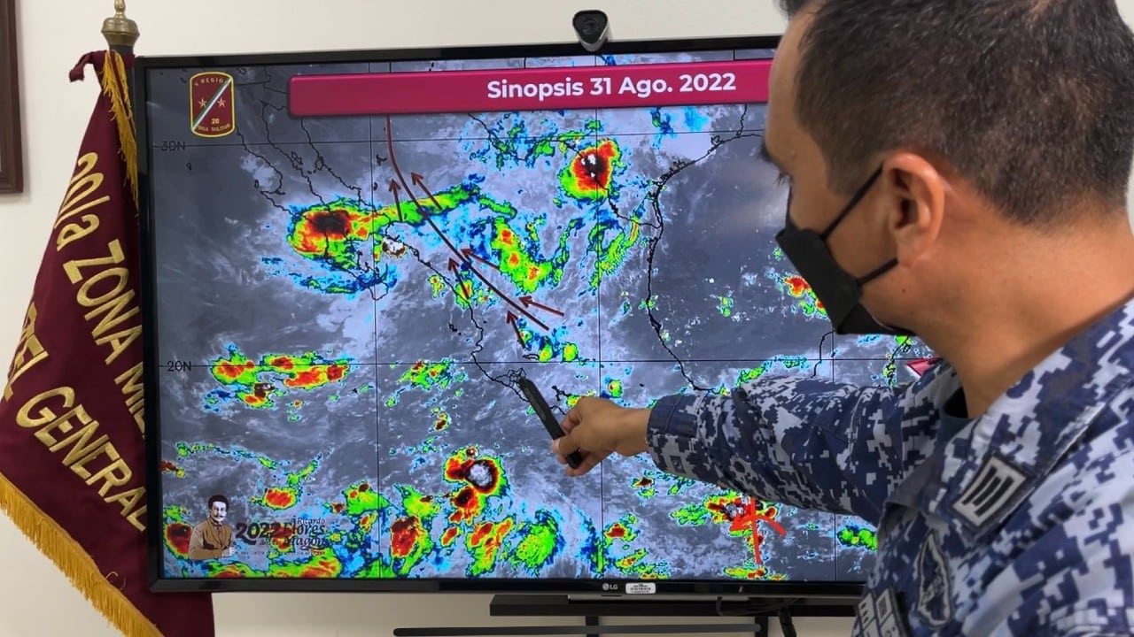 Pronostican formación de ciclón tropical en Pacífico Mexicano en próximas horas.