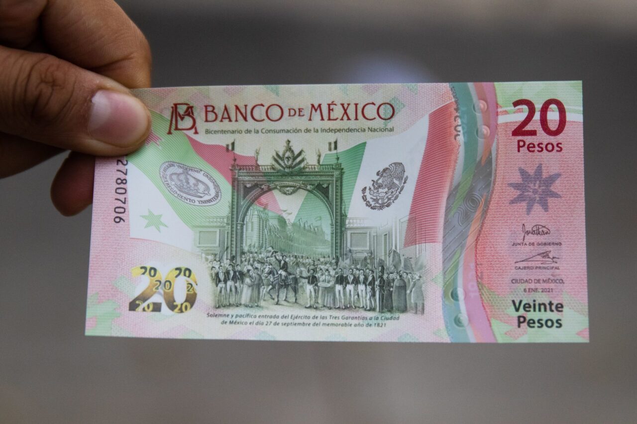 Banxico: nuevo billete de 20 pesos deja de circular en 2025