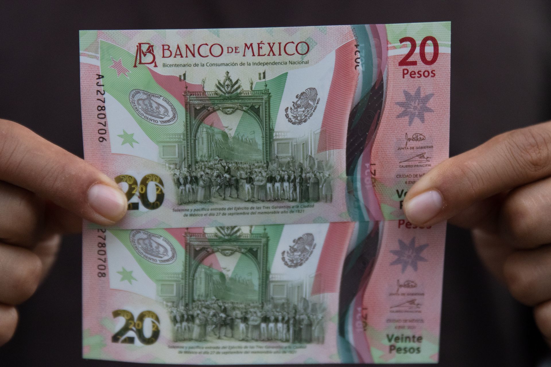 Banxico: nuevo billete de 20 pesos deja de circular en 2025