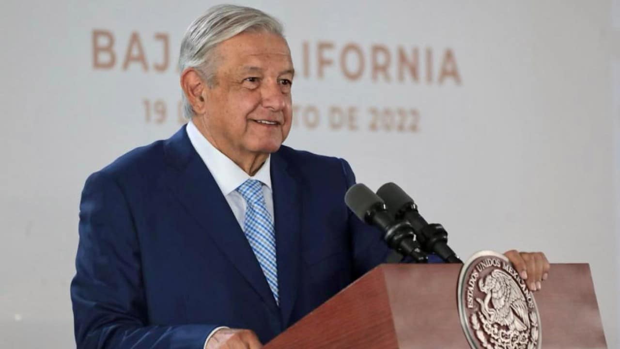 El presidente Andrés Manuel López Obrador (AMLO) en su conferencia mañanera.