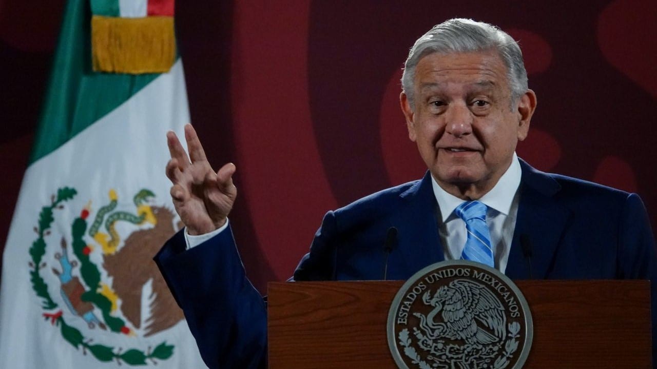 El presidente de México, Andrés Manuel López Obrador ago 2