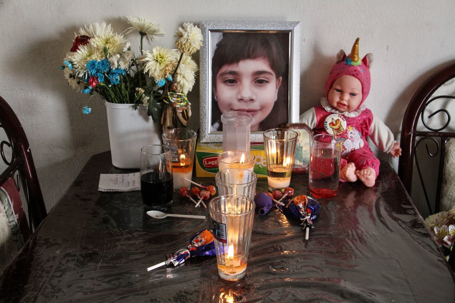 Imagen de la niña Nicole Santos, víctima de feminicidio en Hidalgo (Cuartoscuro)