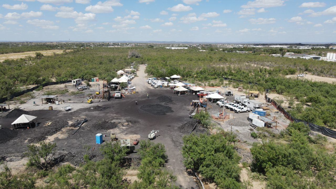 Vista aérea del pozo de carbón El Pinabete, en el complejo minero Las Conchas, en la comunidad de Agujita en Coahuila (Cuartoscuro)