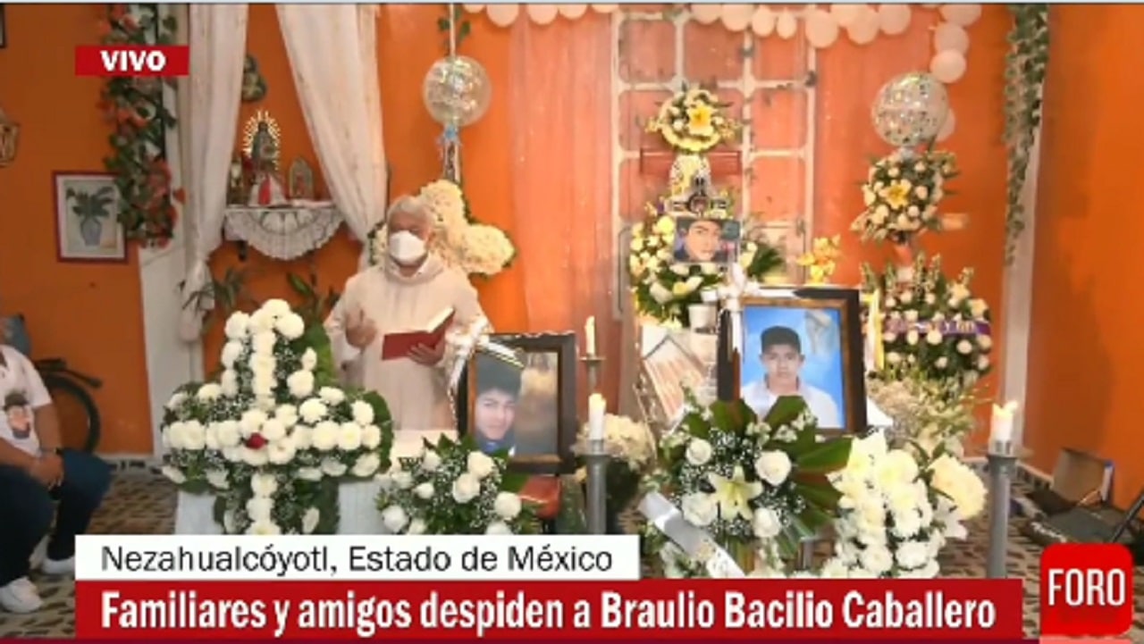 Realizan misa en memoria del niño Braulio Bacilio