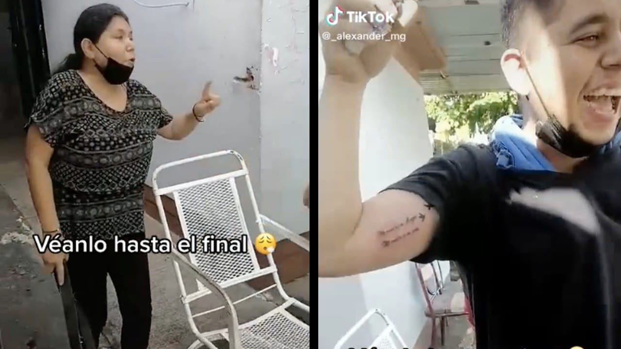 Video madre reacción tatuaje viral