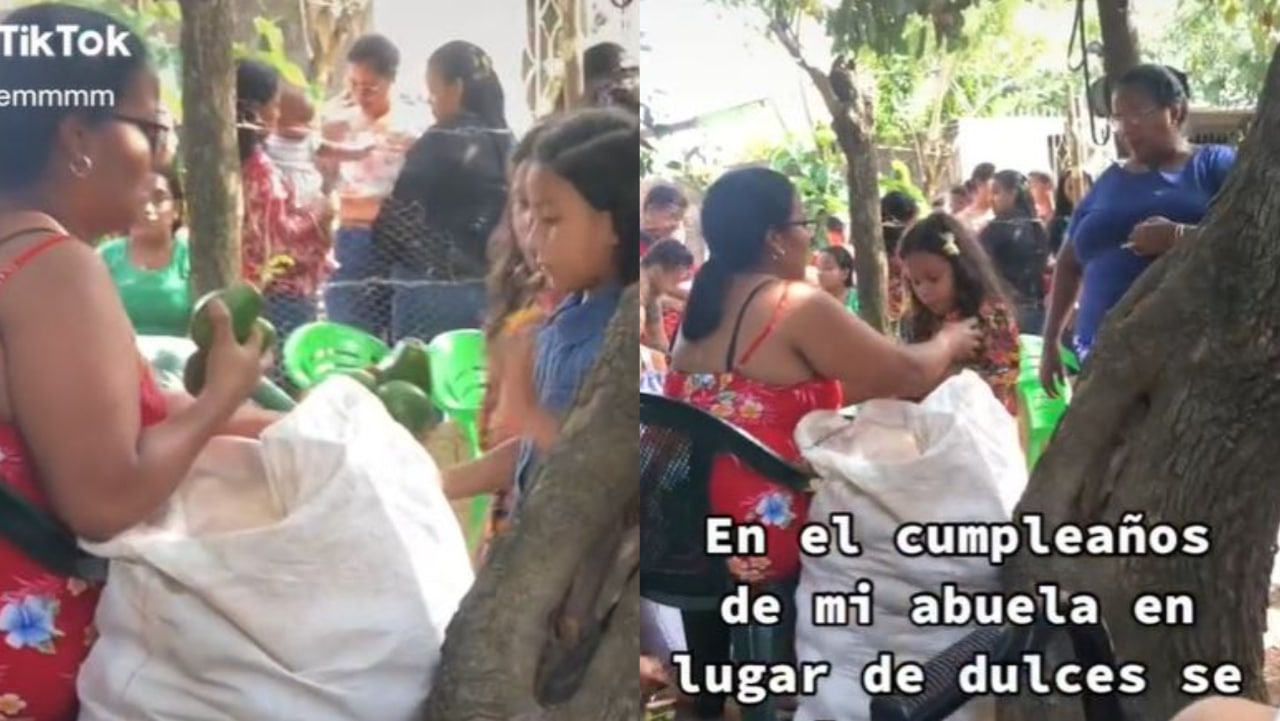 Regalan aguacates en fiesta de cumpleaños de abuela, video es viral