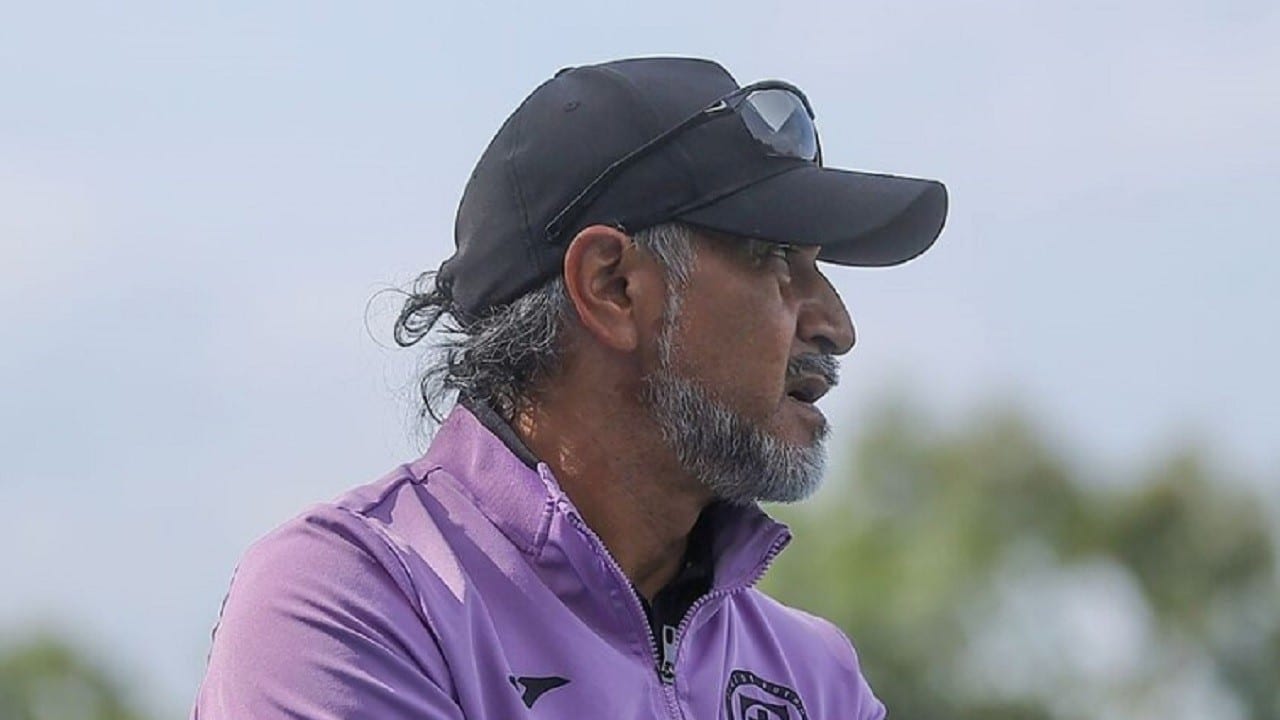 El entrenador Raúl 'El Potro' Gutiérrez (Twitter: @Hablemosdelazul)