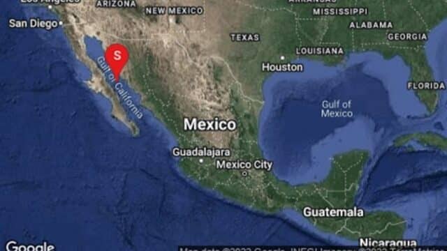 Se registra sismo de 5.0 grados con epicentro en Baja California Sur.