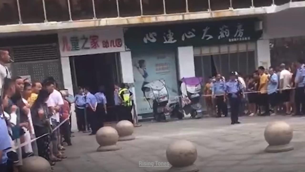 Un ataque en un jardín infantil en China deja tres muertos y seis heridos
