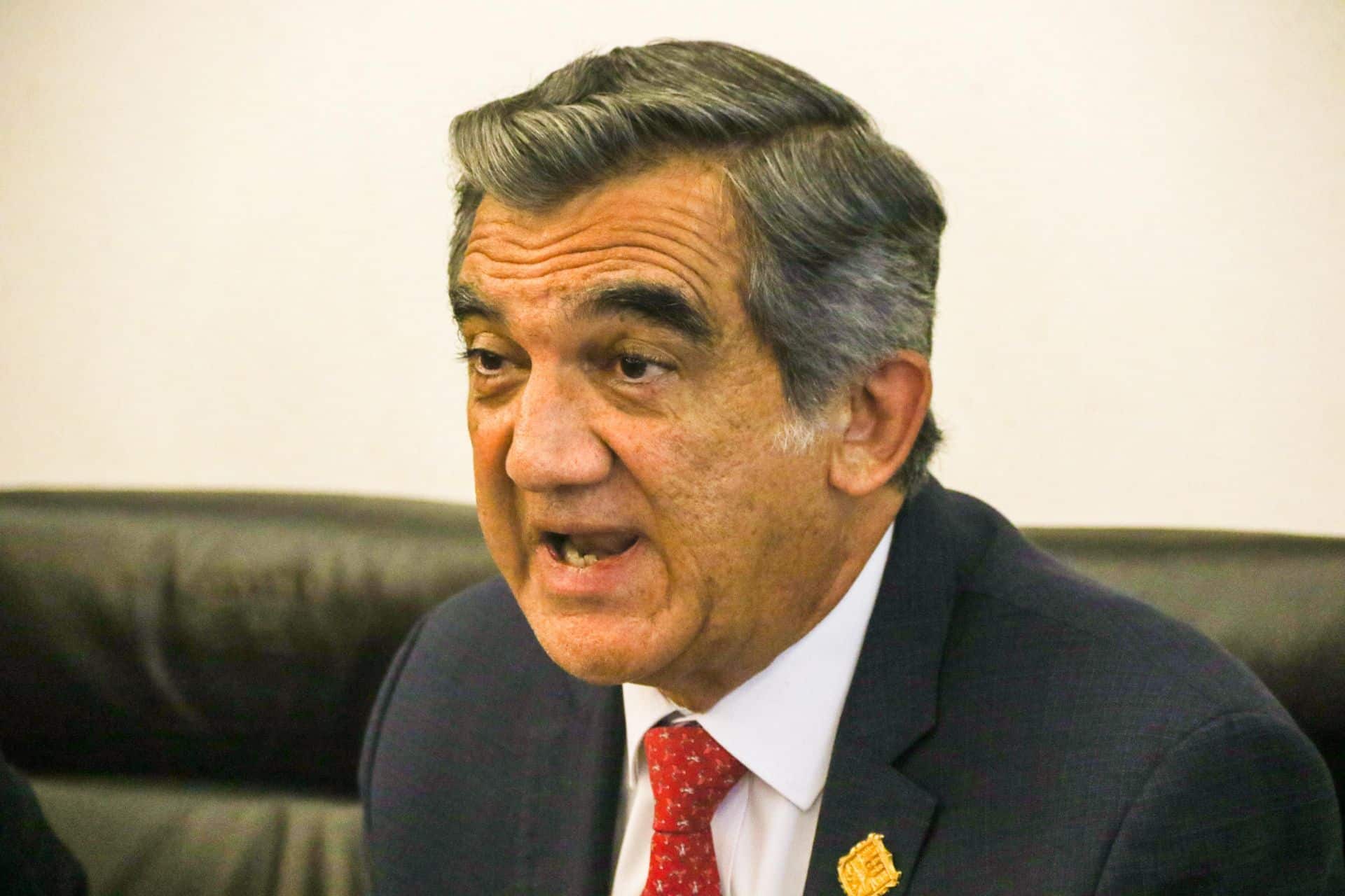 Américo Villareal candidato de Morena en Tamaulipas en el Senado.