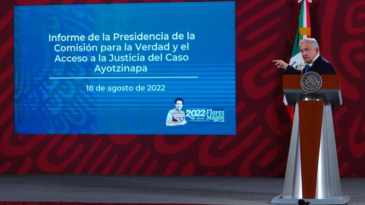Andrés Manuel López Obrador, presidente de México, en su conferencia mañanera