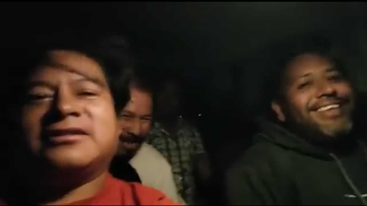 Hidalgo: Hombres ebrios roban patrulla y graban video