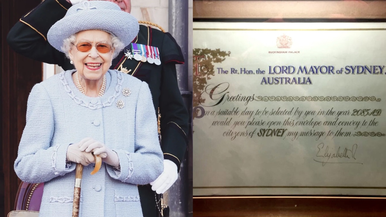 Carta de la Reina Isabel II que se debe abrir hasta 2085