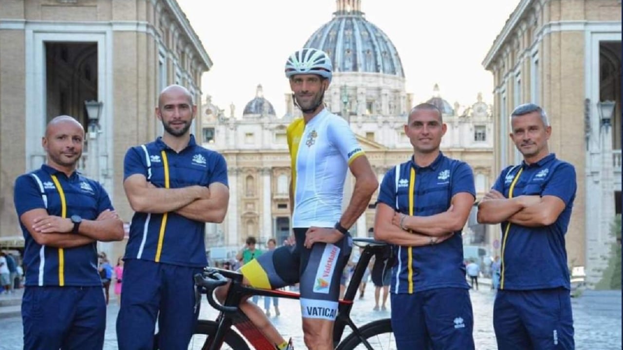 El ciclista del Papa representará a El Vaticano en Mundiales