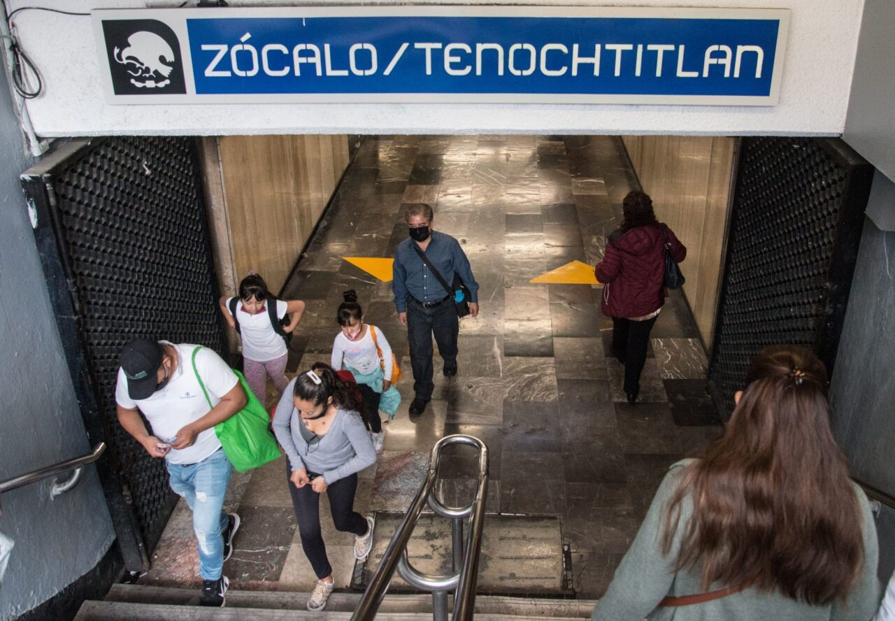 Estación Zócalo del Metro estará cerrada hasta nuevo aviso