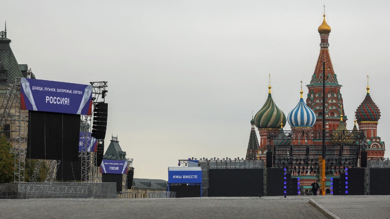 Cuatro regiones ucranianas se incorporarán a Rusia el viernes, anuncia el Kremlin
