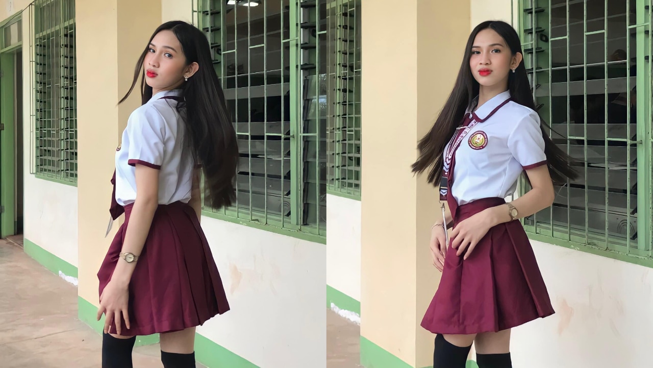 Sessy Maravillo, estudiante trans de Filipinas que viste falda como uniforme porque escuela lo permitió