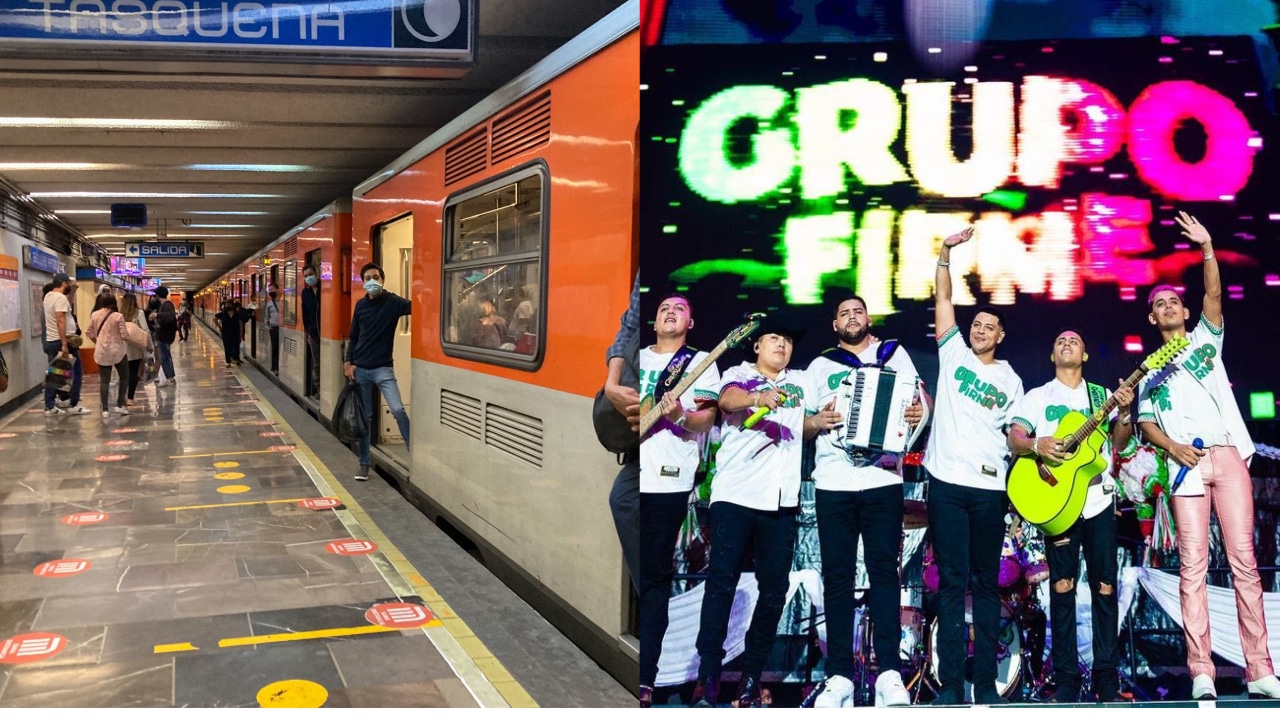 Líneas del Metro de la CDMX tendrán horario diferente por concierto de Grupo Firme