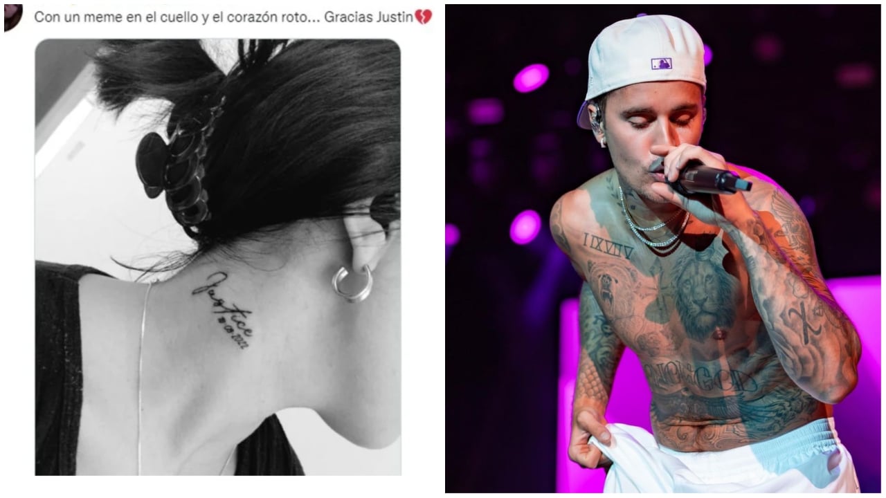 Justin Bieber, fecha, concierto, tatuaje