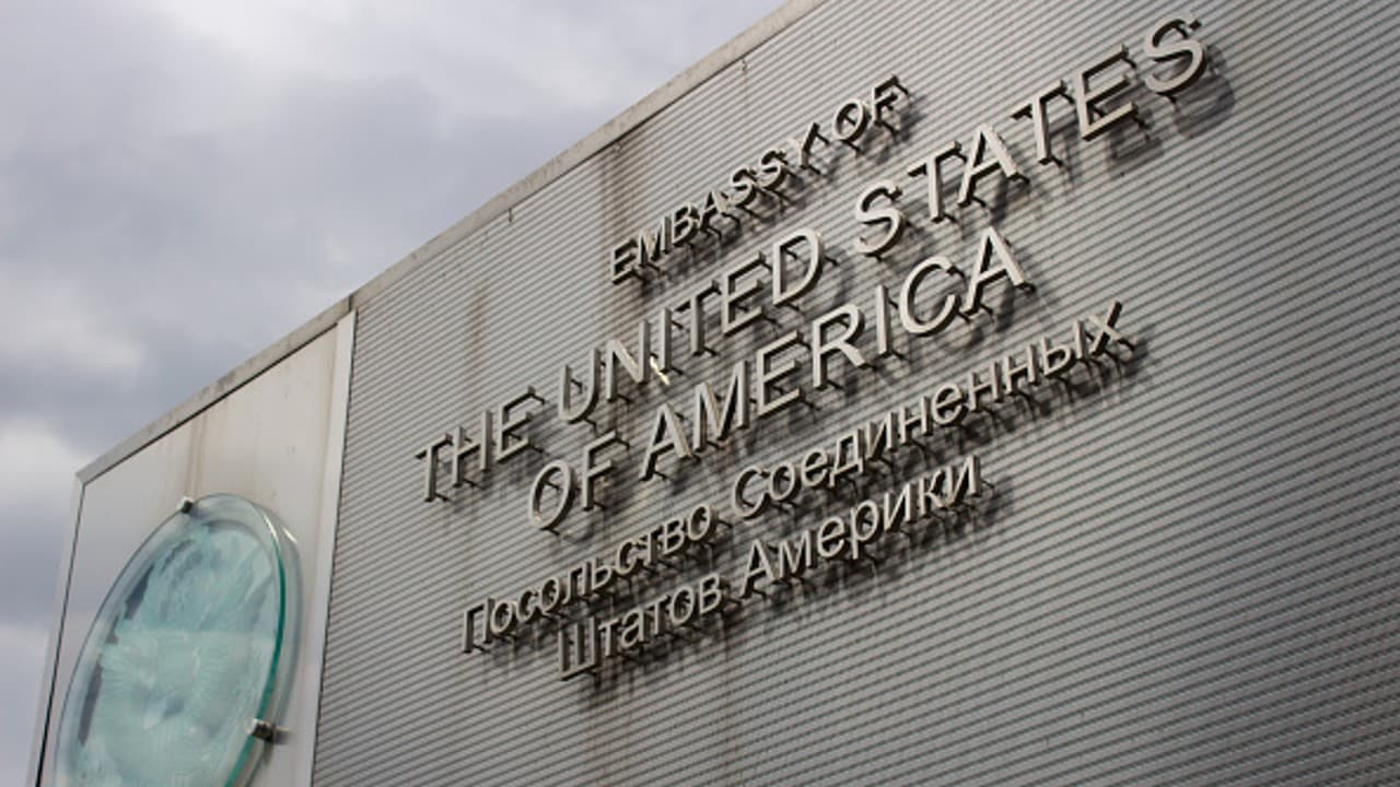 La embajada de Estados Unidos en Rusia