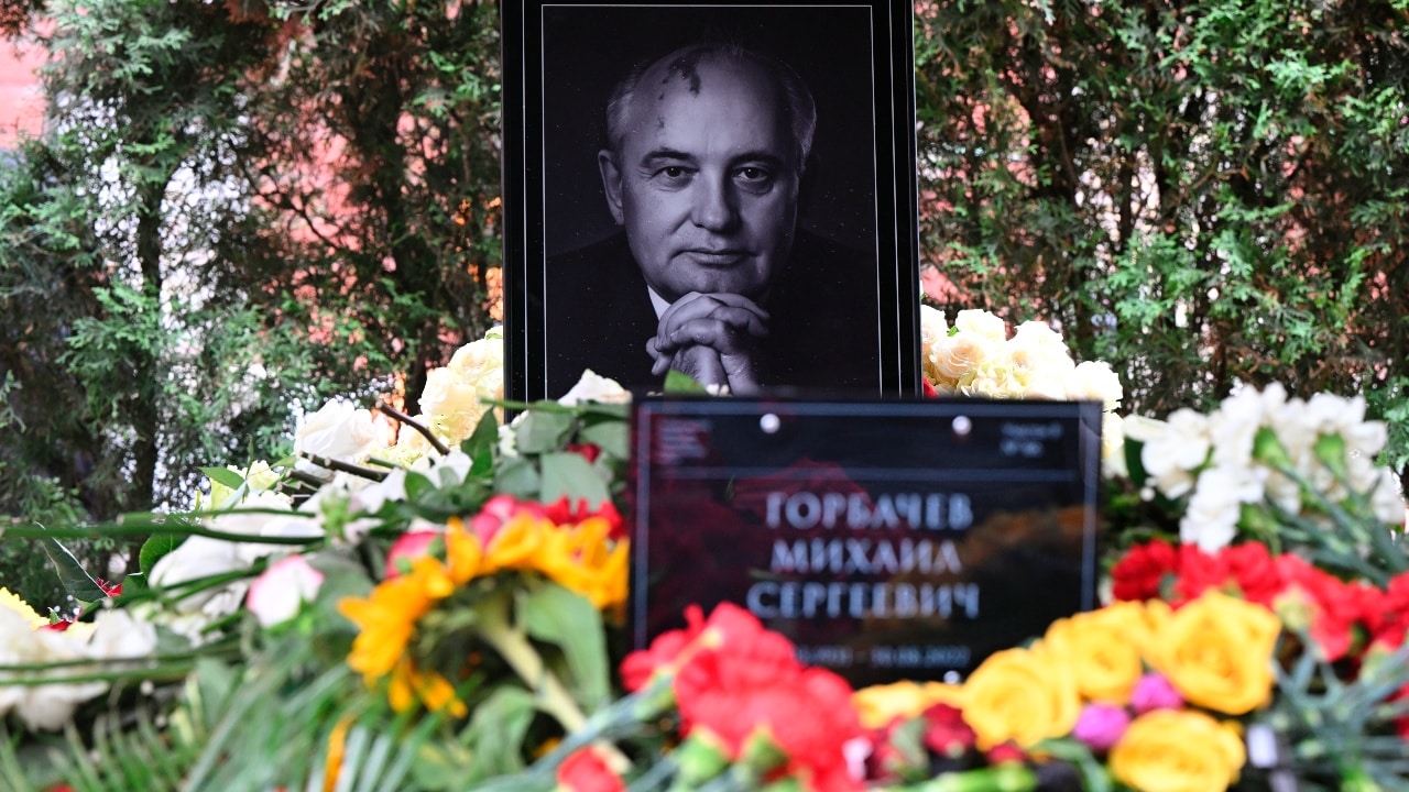 Fotografía tomada en el cementerio Novodevichy en Moscú, Rusia