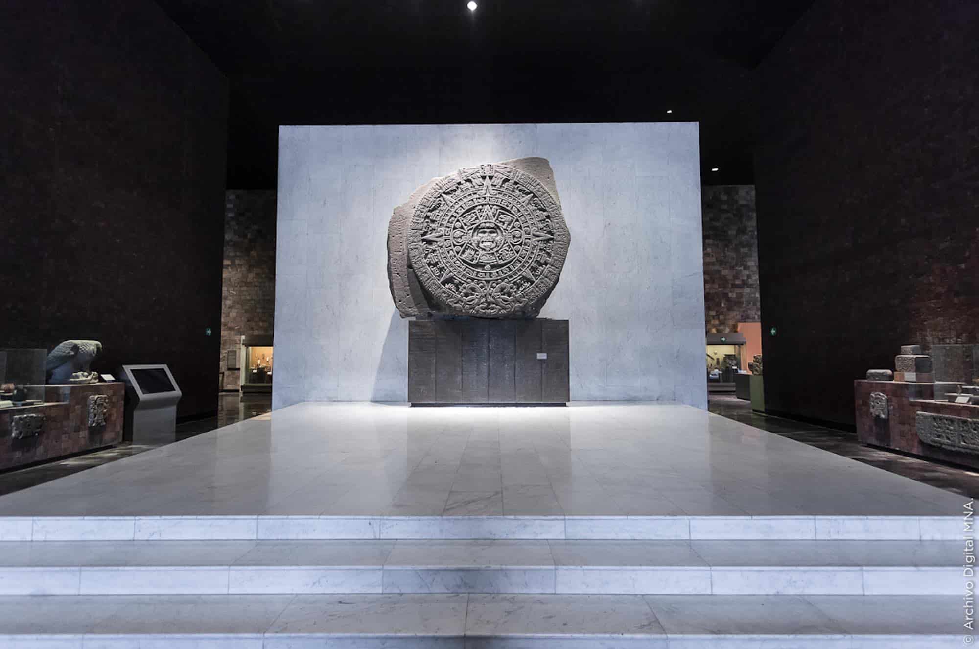Piedra Sol Museo Nacional Antropología