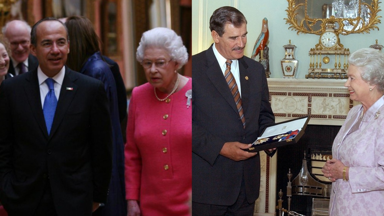 Reina Isabel II, presidentes de México con los que se reunió