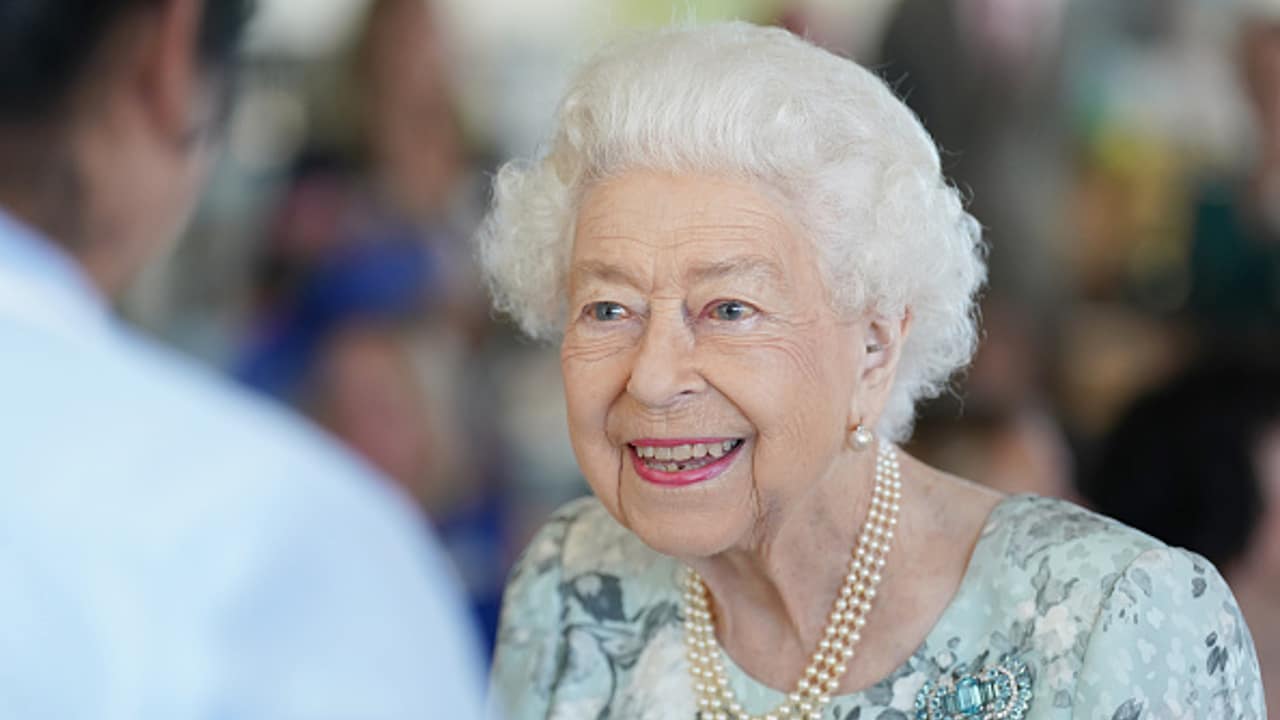 Fotografía de la reina Isabel II de Inglaterra