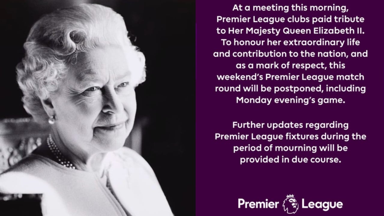 Premier League Reina Isabel II