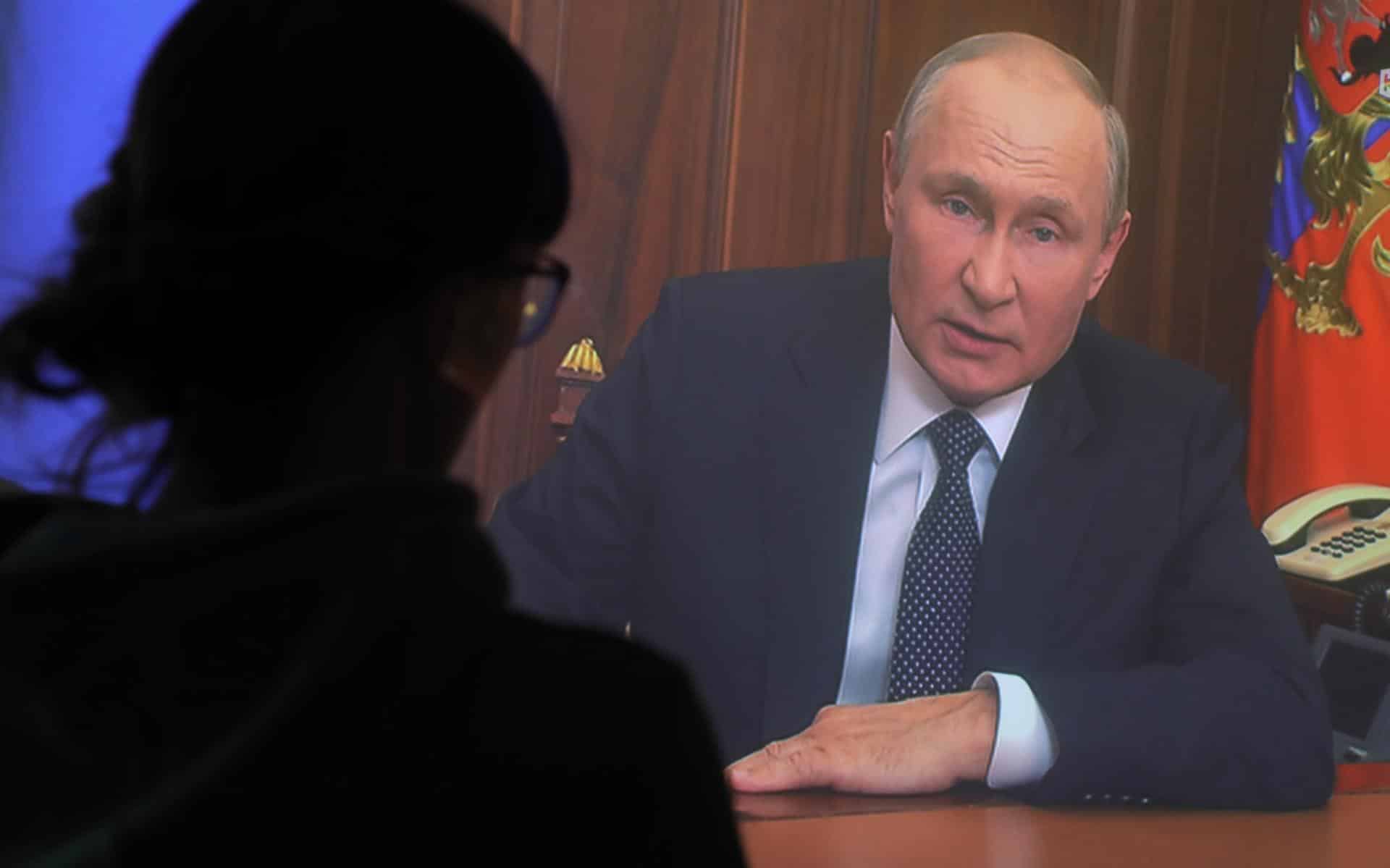 Reino Unido considera "preocupante" la movilización anunciada por Putin