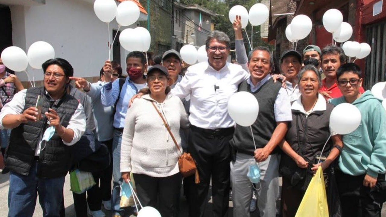 Pide Monreal en Xochimilco no tener miedo en apoyarlo para la Presidencia