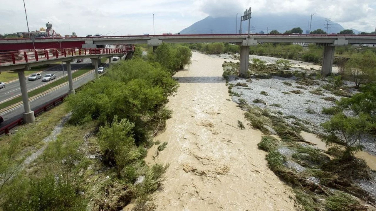 Fotografía del río Santa Catarina, en Nuevo León