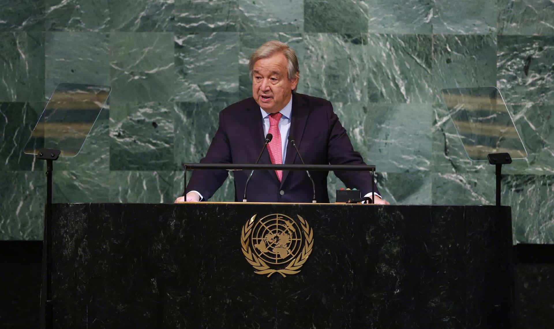 El mundo está en peligro: advierte Guterres en la ONU