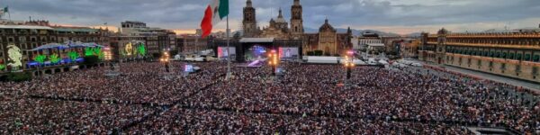 Sheinbaum invitó a seguir desde casa el concierto de la banda de música regional mexicana a través de los canales y redes sociales del Gobierno de la Ciudad de México.