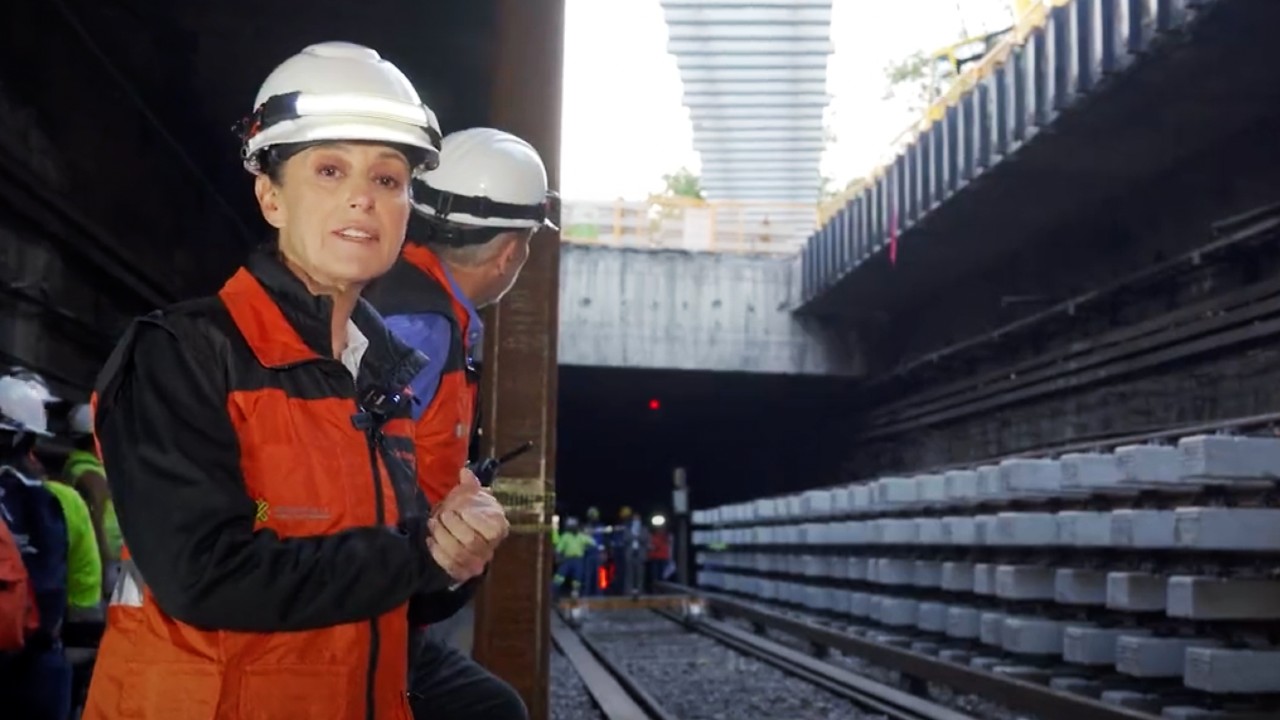 Sheinbaum prevé que primera etapa de L1 del Metro se ponga en marcha en febrero