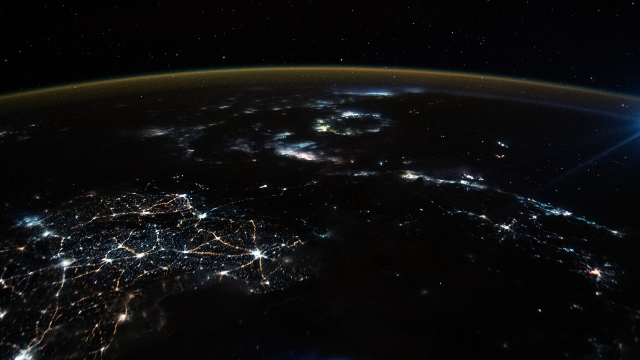 NASA capta relámpago en la Tierra desde el espacio