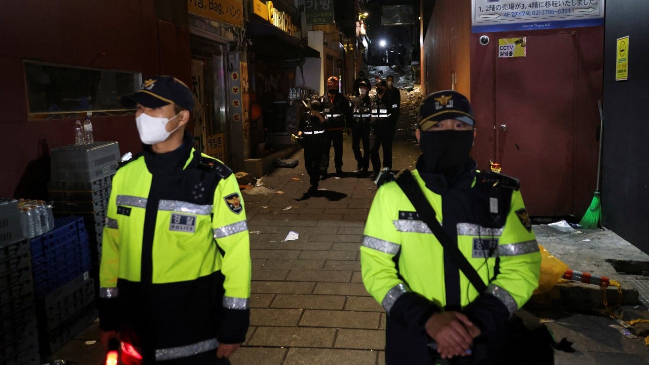 Suman 146 muertos por estampida en Halloween en Corea del Sur. Fuente: Reuters