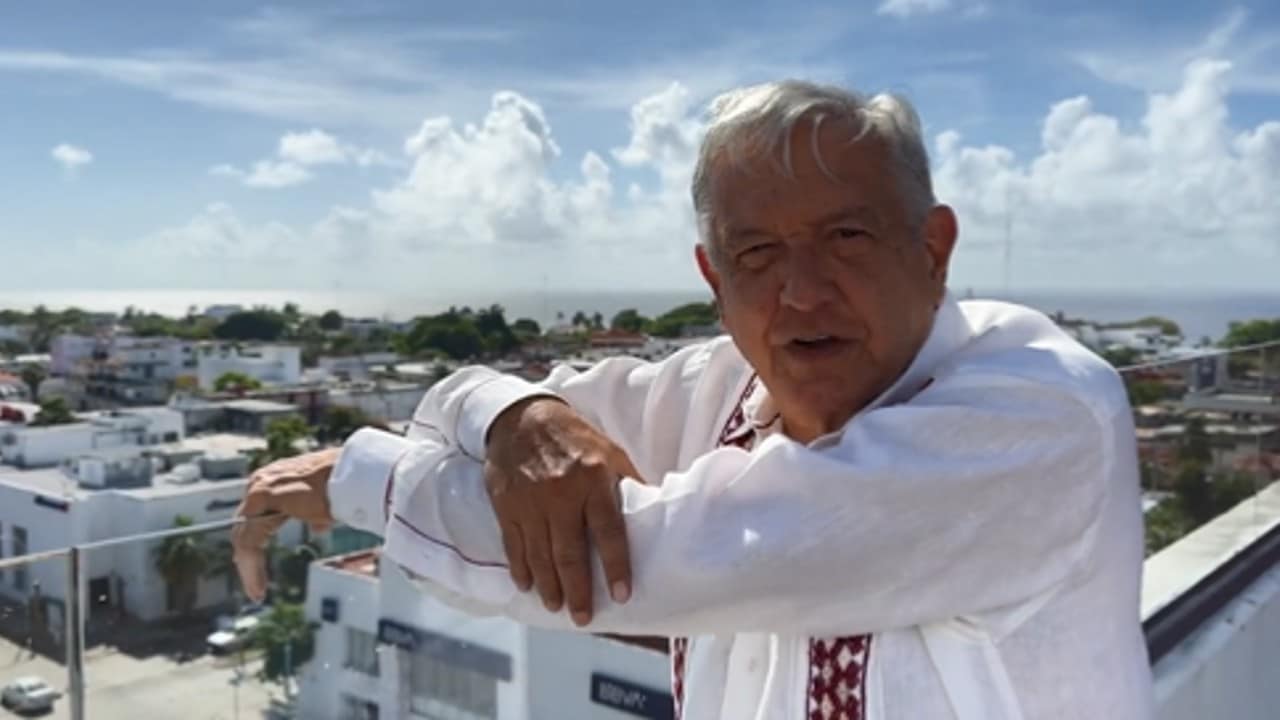 AMLO resalta belleza cultural de Chetumal al supervisar avances del Tren Maya