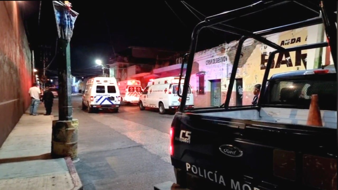 Matan a Un Hombre Dentro de un Bar de Cuautla, Morelos