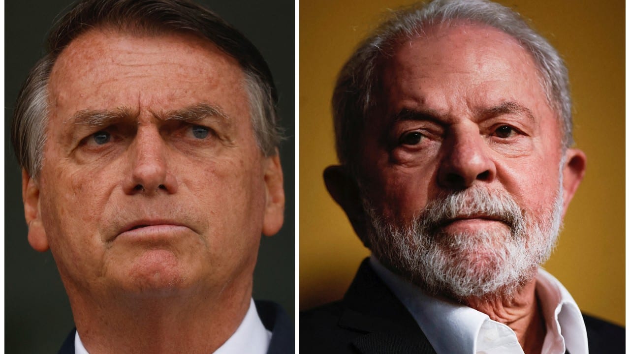 Jair Bolsonaro, Lula da Silva, elecciones, Brasil, votos