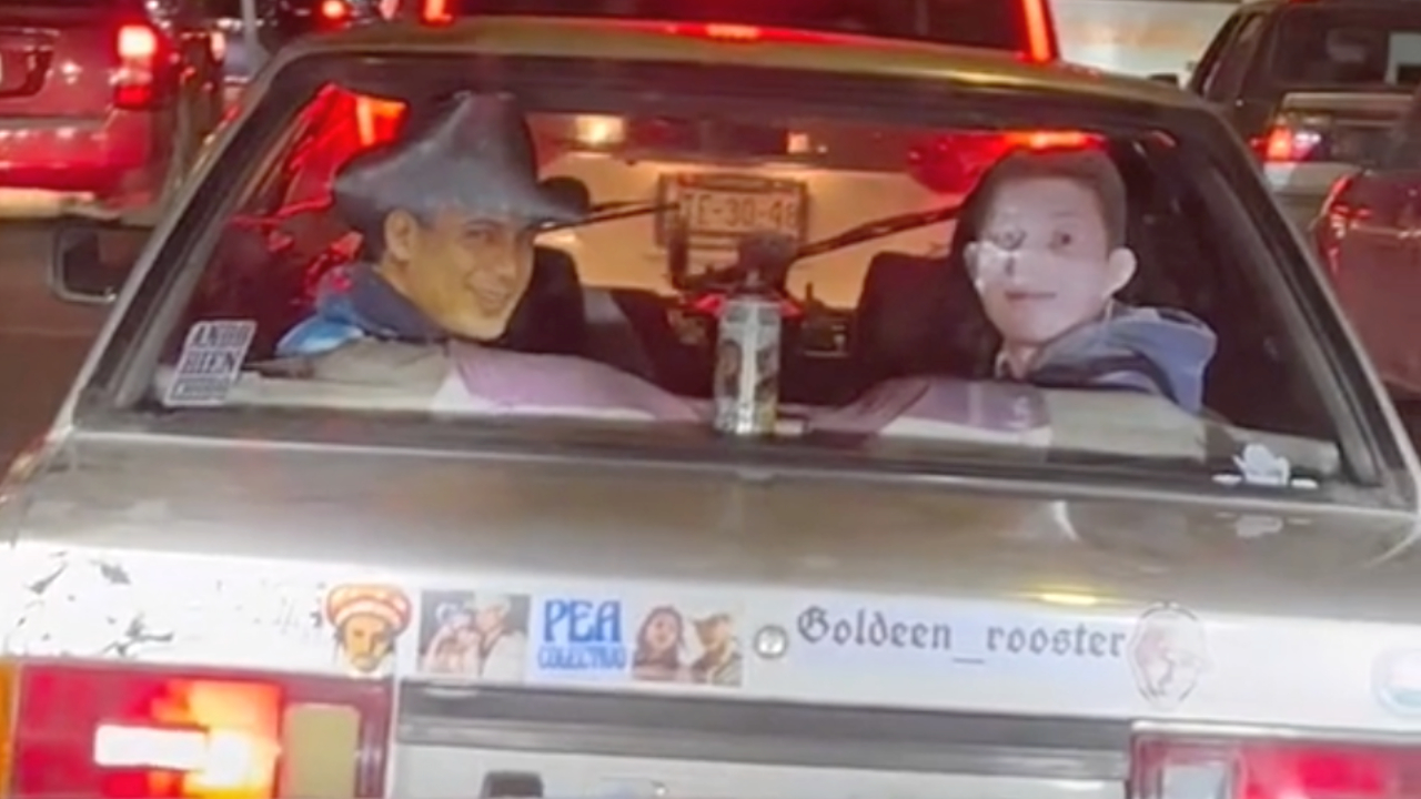 Taxi lleva a Valentin Elizalde y Octavio Ocaña: Video viral