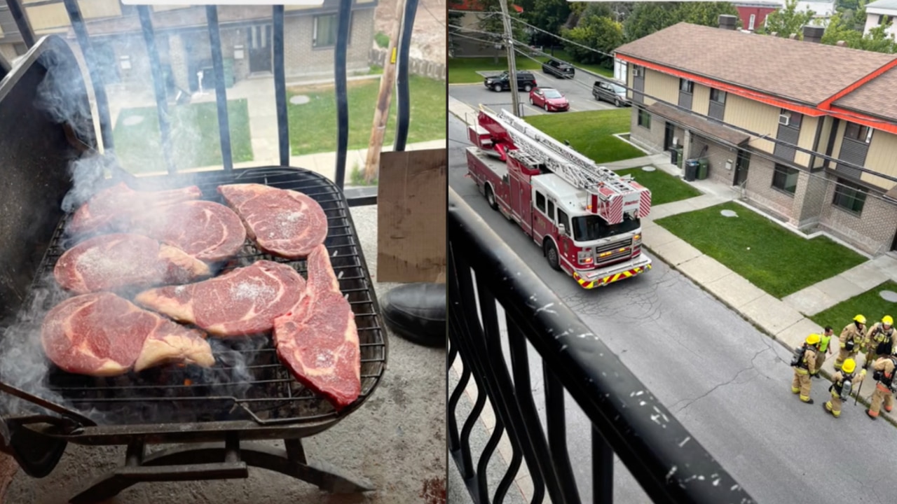 Mexicano hace carne asada, vecinos llaman a bomberos en Canadá