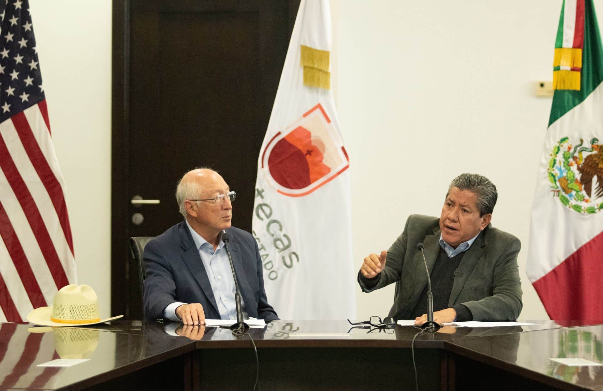 David Monreal desmiente acuerdo firmado entre Zacatecas y EU