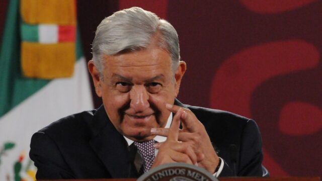 El presidente Andrés Manuel López Obrador en conferencia mañanera.