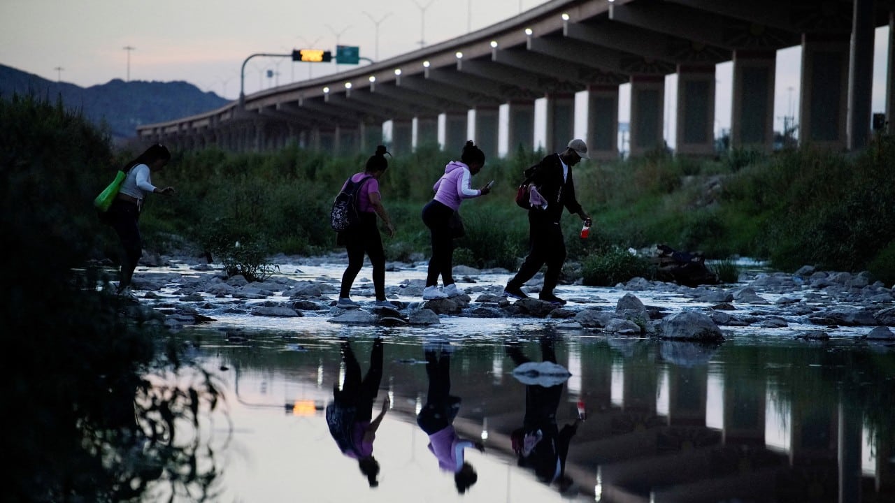 EUA y México acuerdan plan fronterizo para migrantes venezolanos.