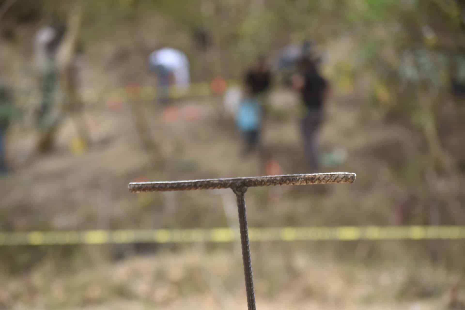 Búsqueda de restos humanos en fosas clandestinas en Guerrero
