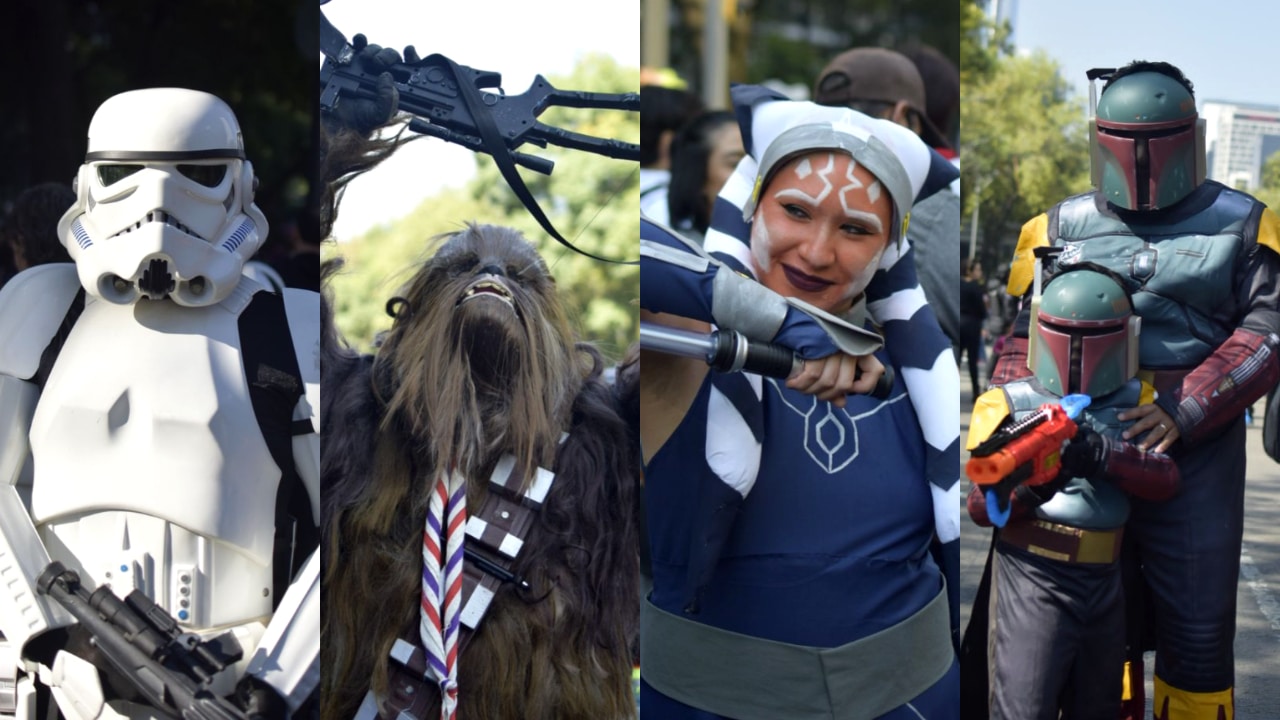 Fotos: Fans acuden al Desfile de Star Wars en la CDMX