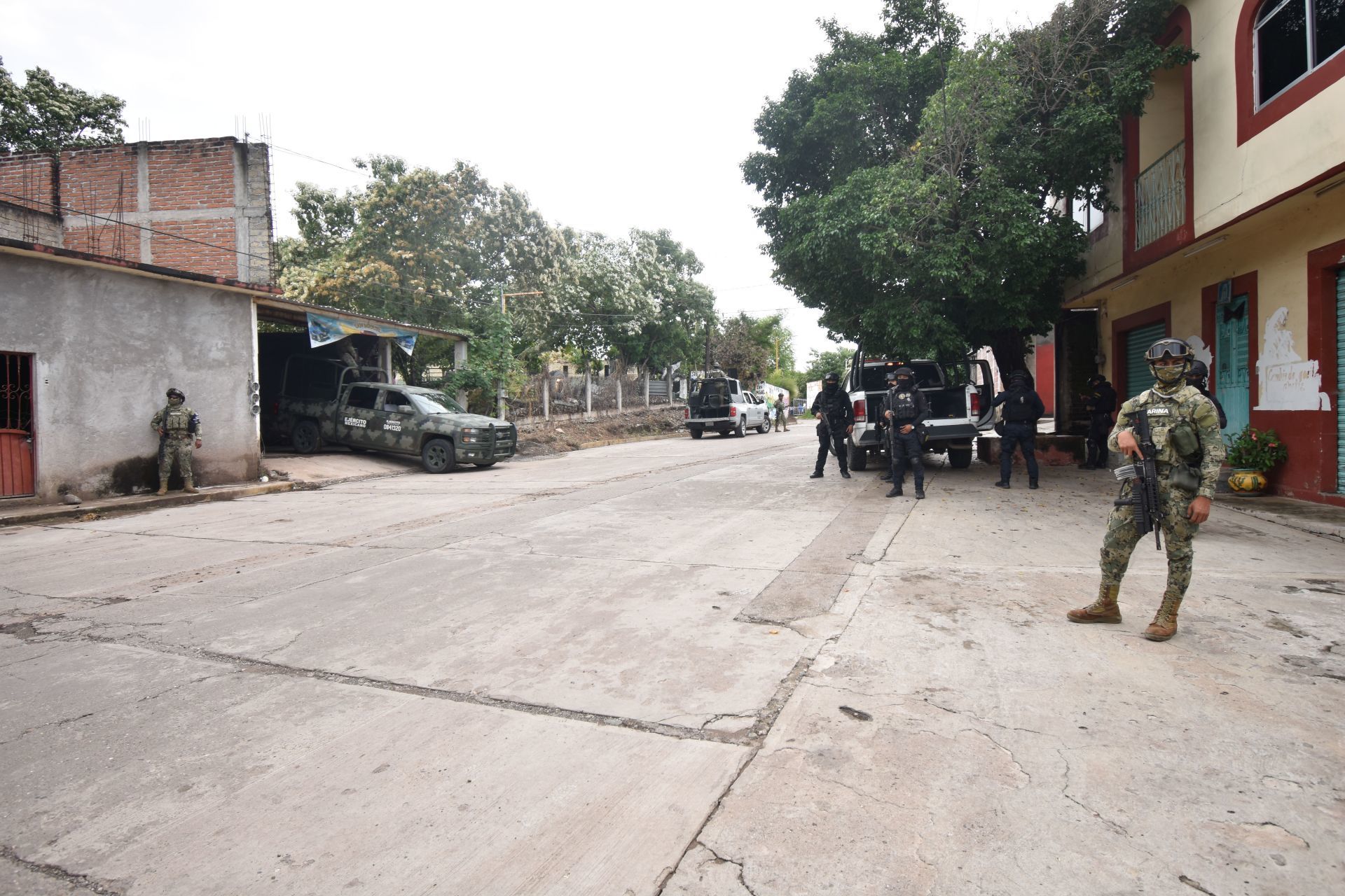 Habitantes de San Miguel Totolapan viven con temor, piden al Ejército y Guardia Nacional no se retiren